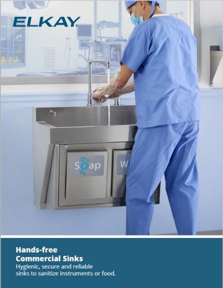Hands-free Commercial Sinks (F-5324)