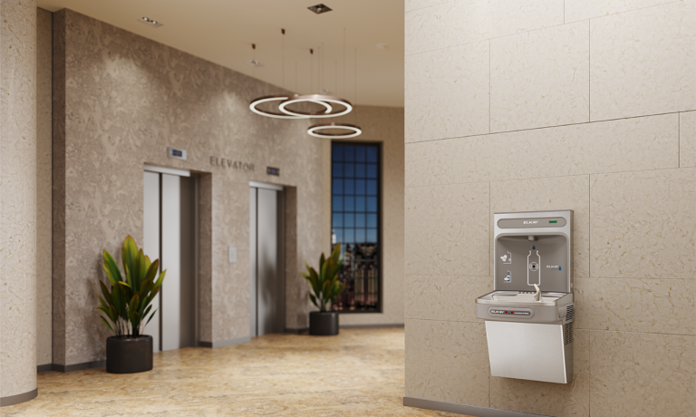 ezH2O Bottle Filling Station in Hallway